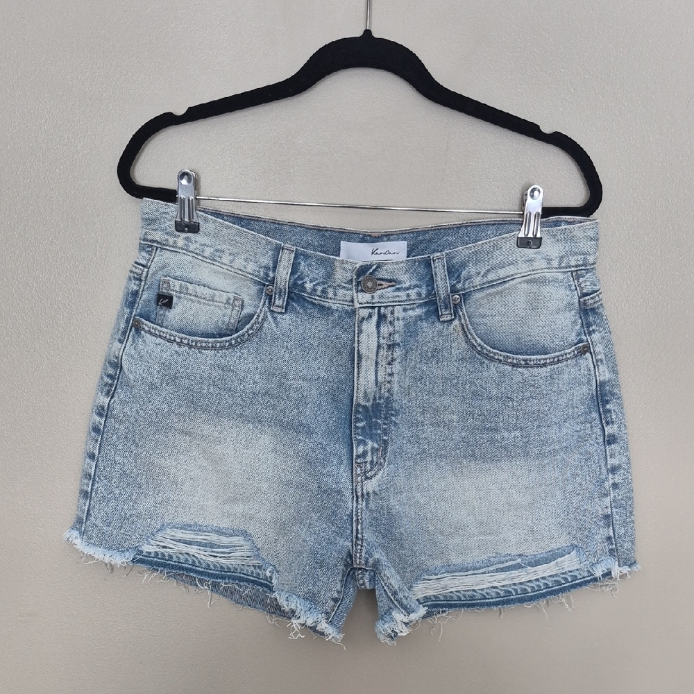 KanCan Light Wash Jean Shorts